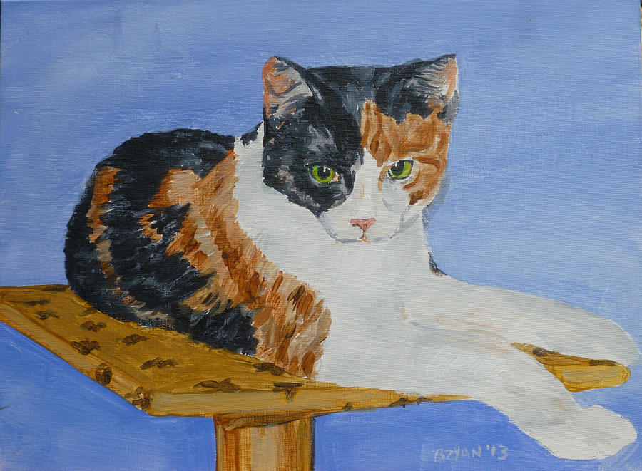 Calico II Painting by Bryan Bustard