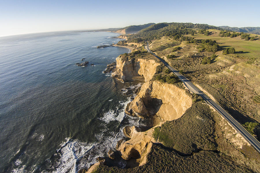 Beach Photograph - Californias Rugged Coastline by David Levy