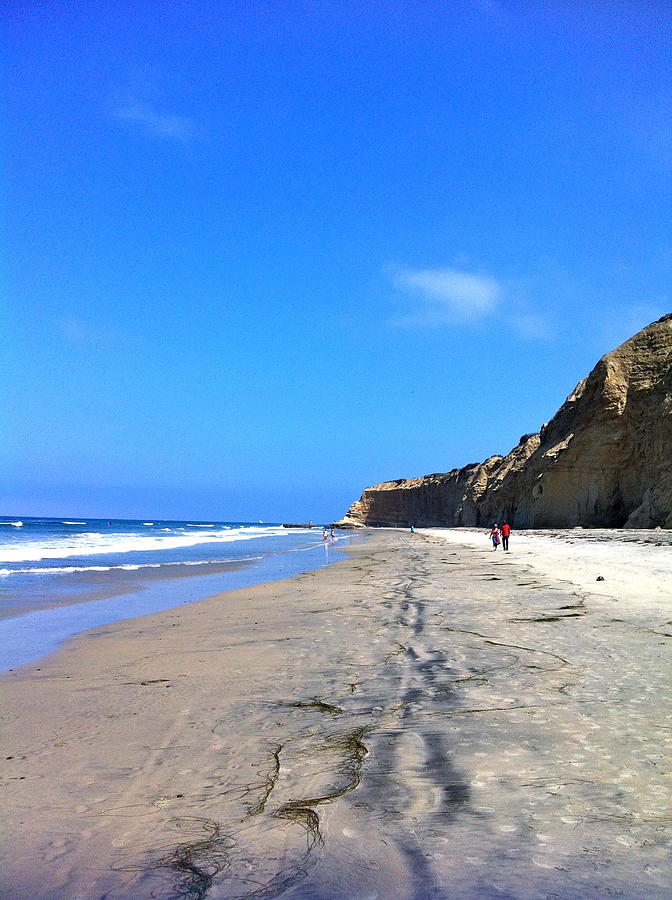 California Beach Hike Photograph by Angela Bushman