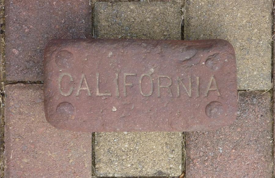 California Brick Photograph by Douglas Fromm