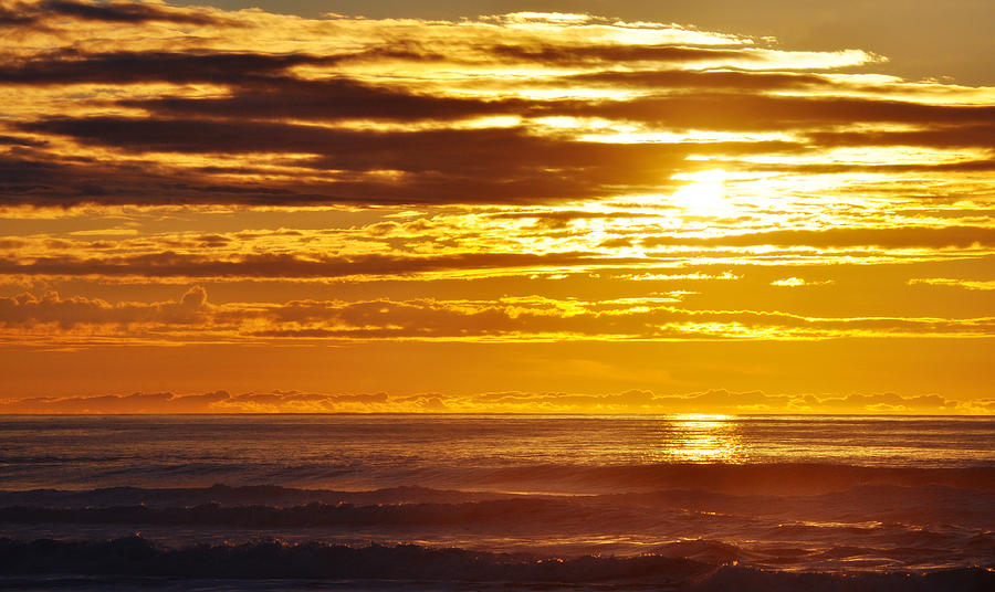California Central Coast Sunset II Photograph by Kyle Hanson