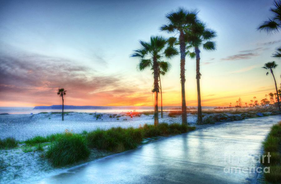 Sunset Photograph - California Dreaming by Mel Steinhauer