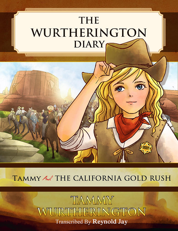 Fantasy Painting - California Gold Rush by Reynold Jay