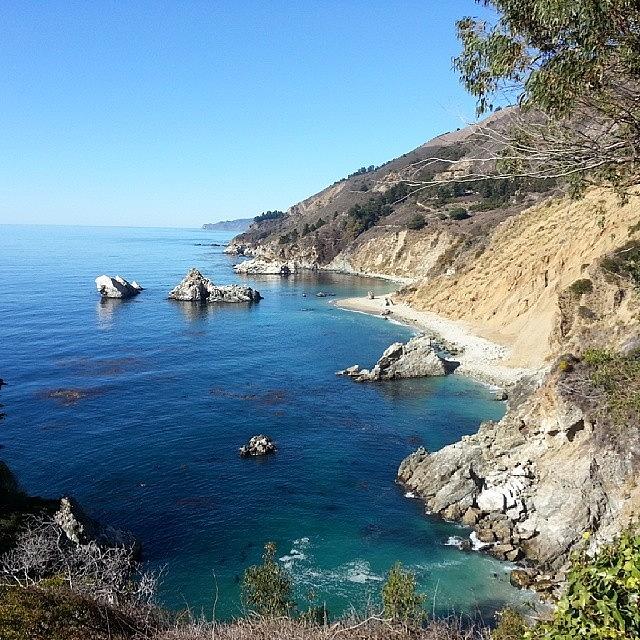 Nature Photograph - #california #pacific #nature #bluewater by Romit Dodhia