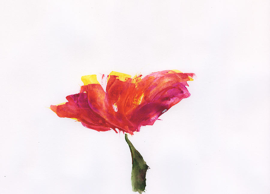 California Poppy Painting by Frank Bright