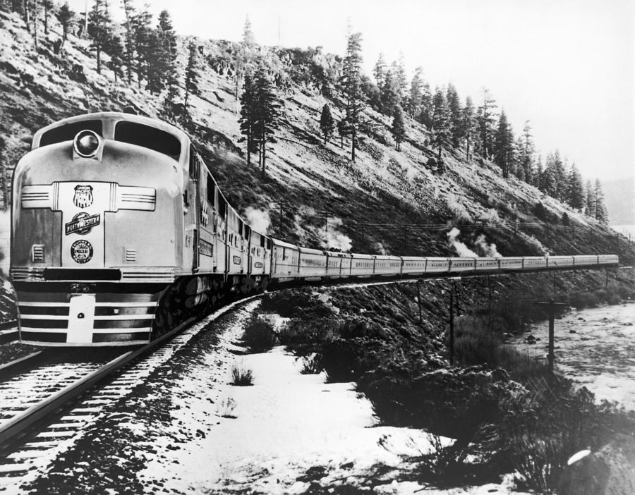 California Railroad, 1939 Photograph by Granger