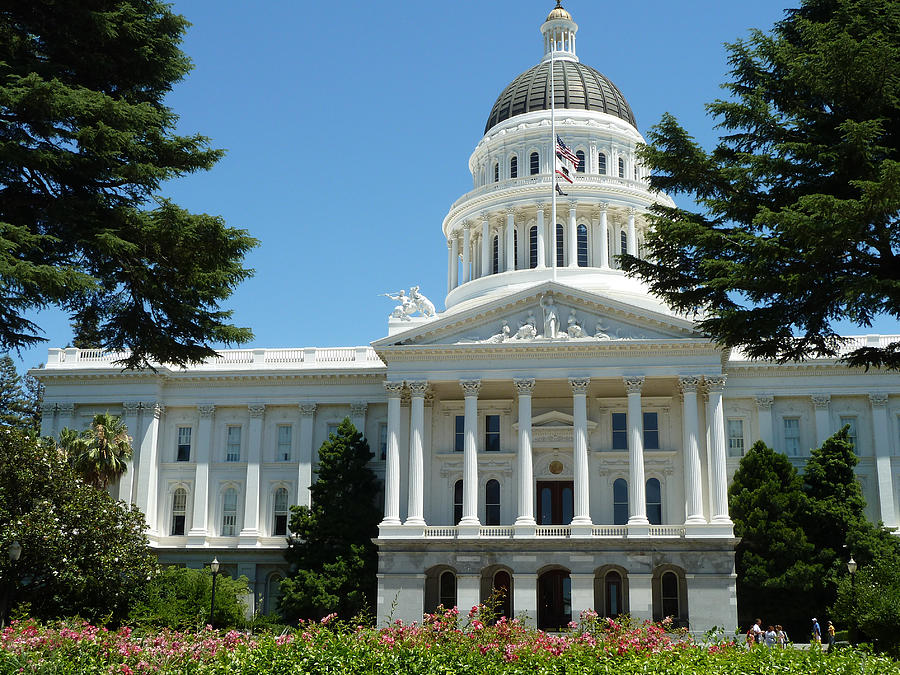 California State Capitol Building Sacramento Photograph by Andrew Rodgers