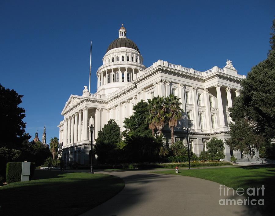 California State Capitol Photograph by James B Toy