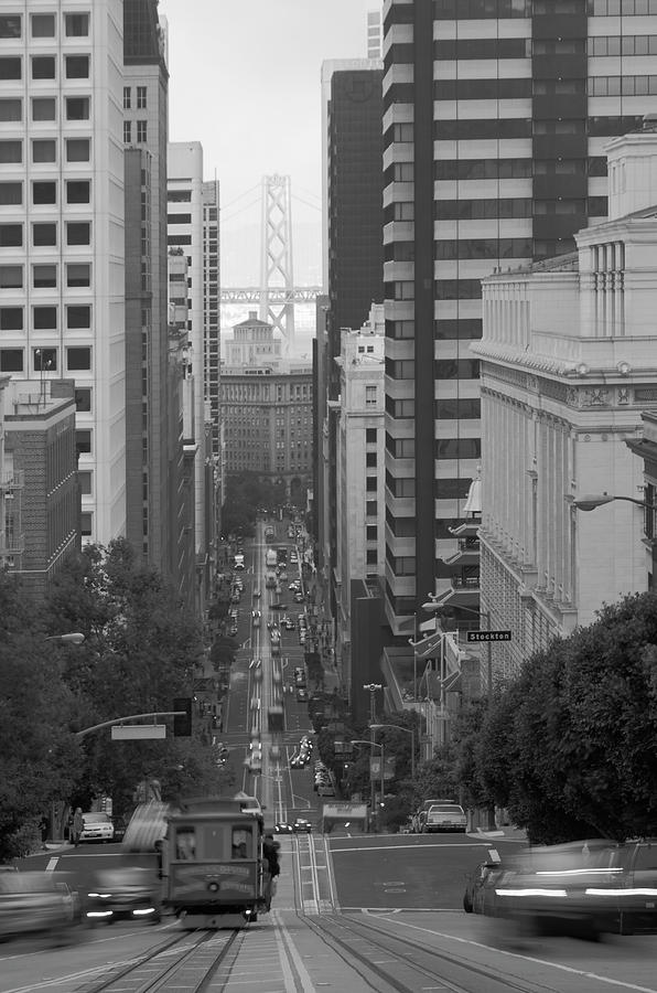 California Street San Francisco Streetcar Photograph by Silvio Ligutti