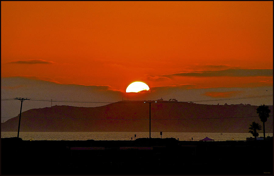 California Sunset Photograph by Barbara Zahno