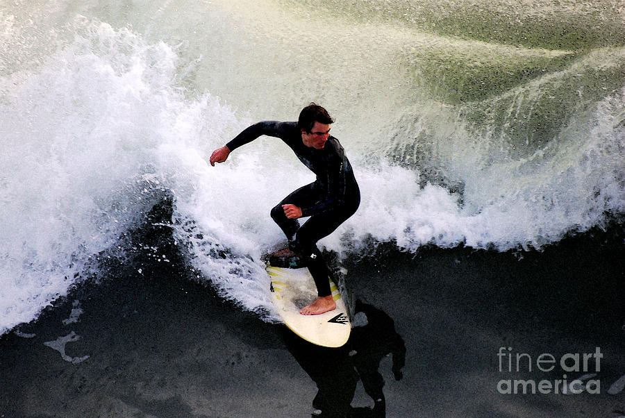 California Surfer Photograph by Catherine Sherman