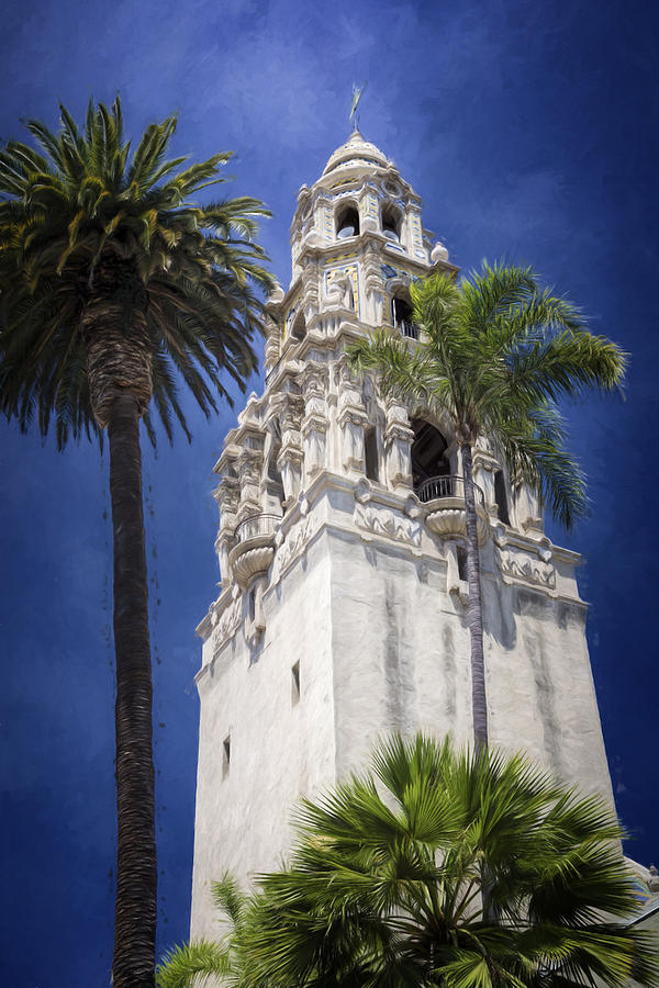 San Diego Photograph - California Tower Balboa Park by Joan Carroll