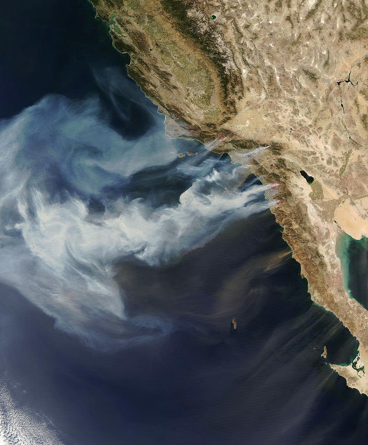 California Wildfires Photograph by Science Photo Library California Wildfires Photograph by Science Photo Library