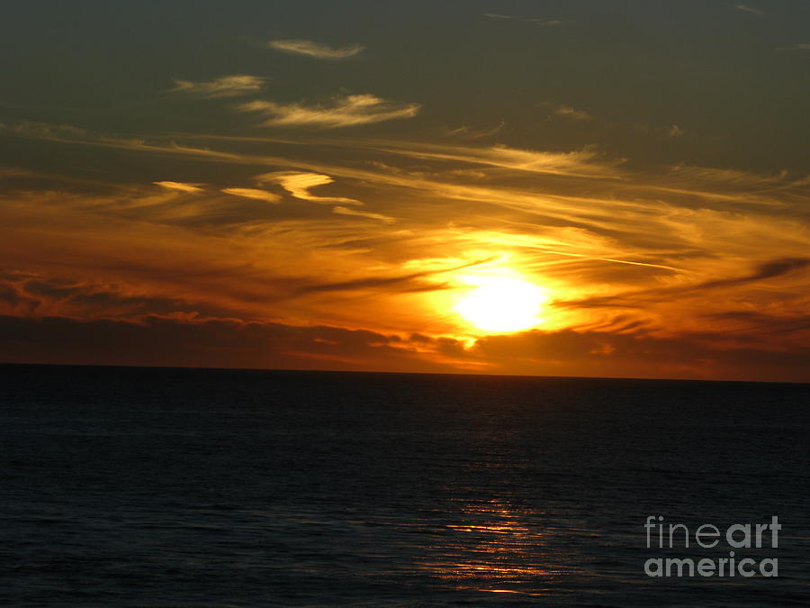 Sunset Photograph - California Winter Sunset by Mini Arora