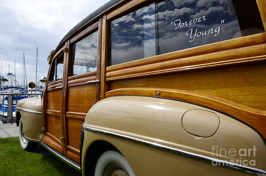 California Woodie Forever Young Photograph by Bob Christopher