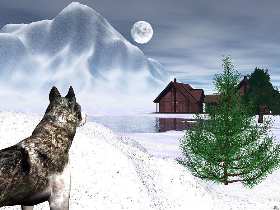 Nature Digital Art - Call of the Wild by Michele Wilson