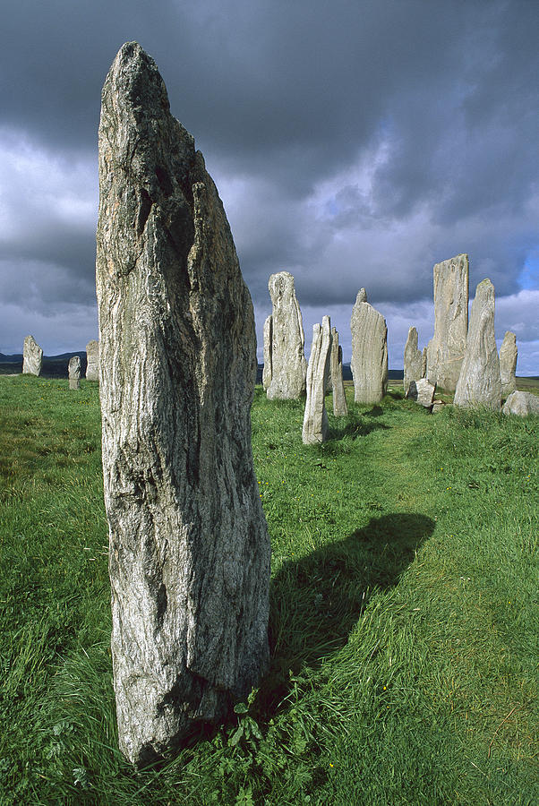 Callanish Standing Stones Isle Of Lewis Photograph by Grant  Dixon