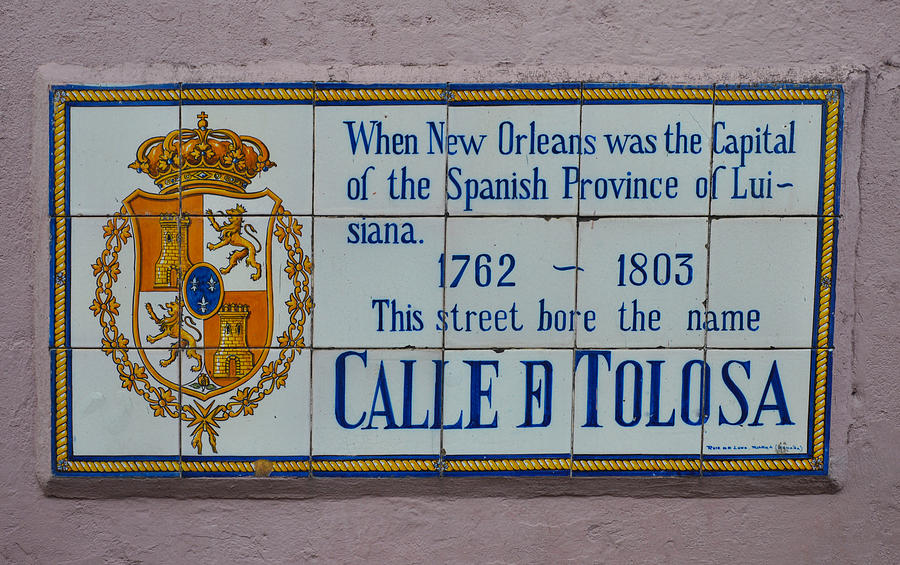 Calle D Tolusa - New Orleans Photograph by Bill Cannon