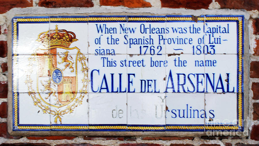 New Orleans Photograph - Calle Del Arsenal by Steven Parker