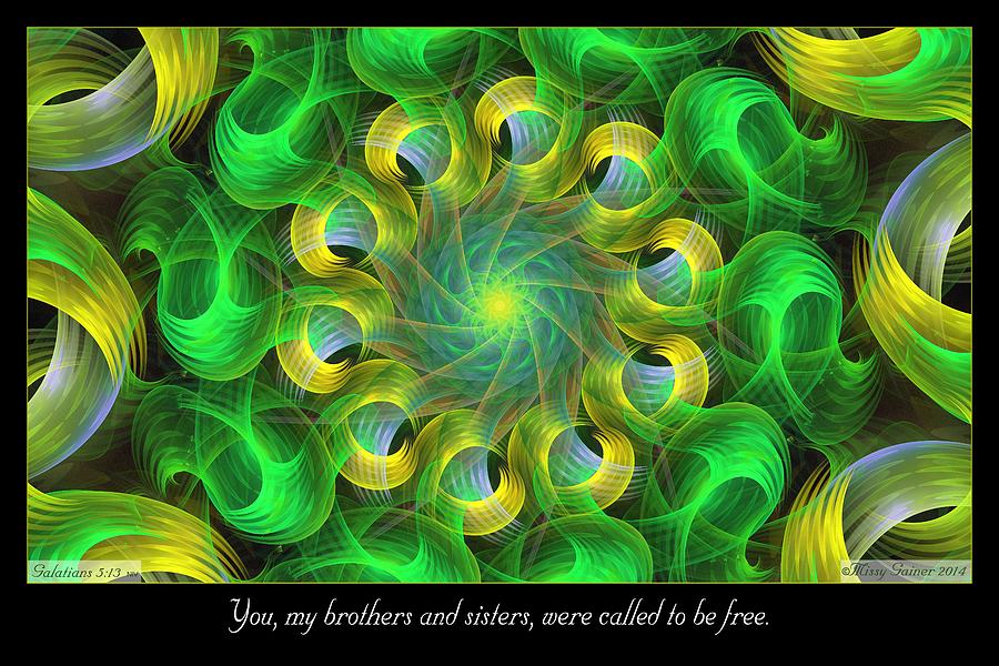 Called To Be Free Digital Art by Missy Gainer