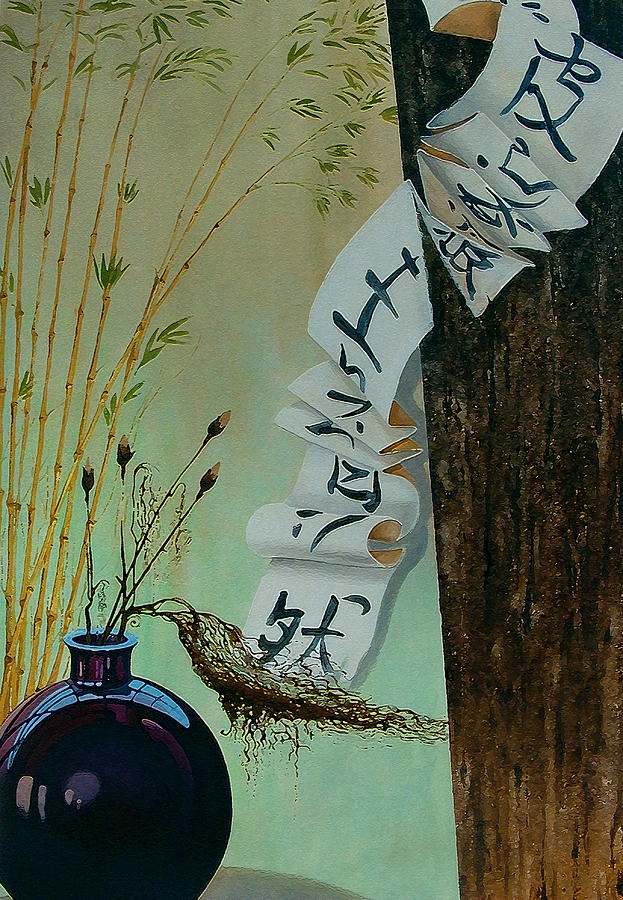Calligraphy Painting by Vrindavan Das