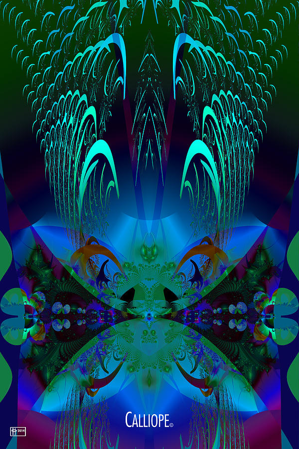 Calliope Digital Art by Jim Pavelle