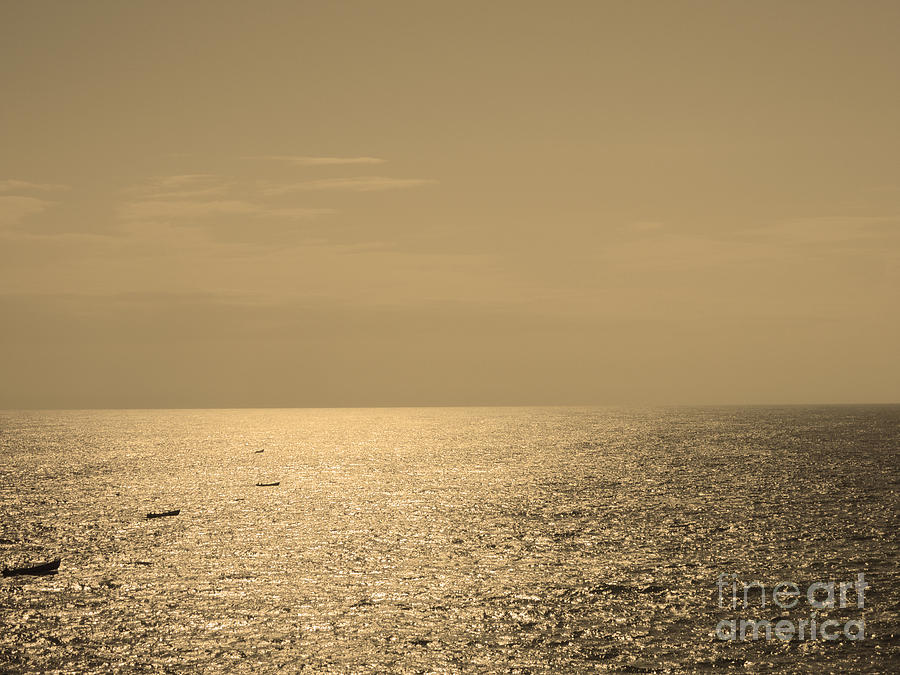 Calm Arabian Sea Photograph by Mini Arora