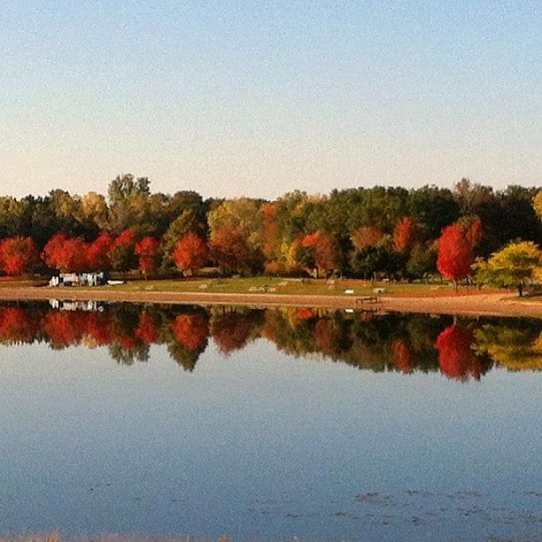 Calm At Seven Lakes. The Fall Colors Photograph by Lisa Worrell