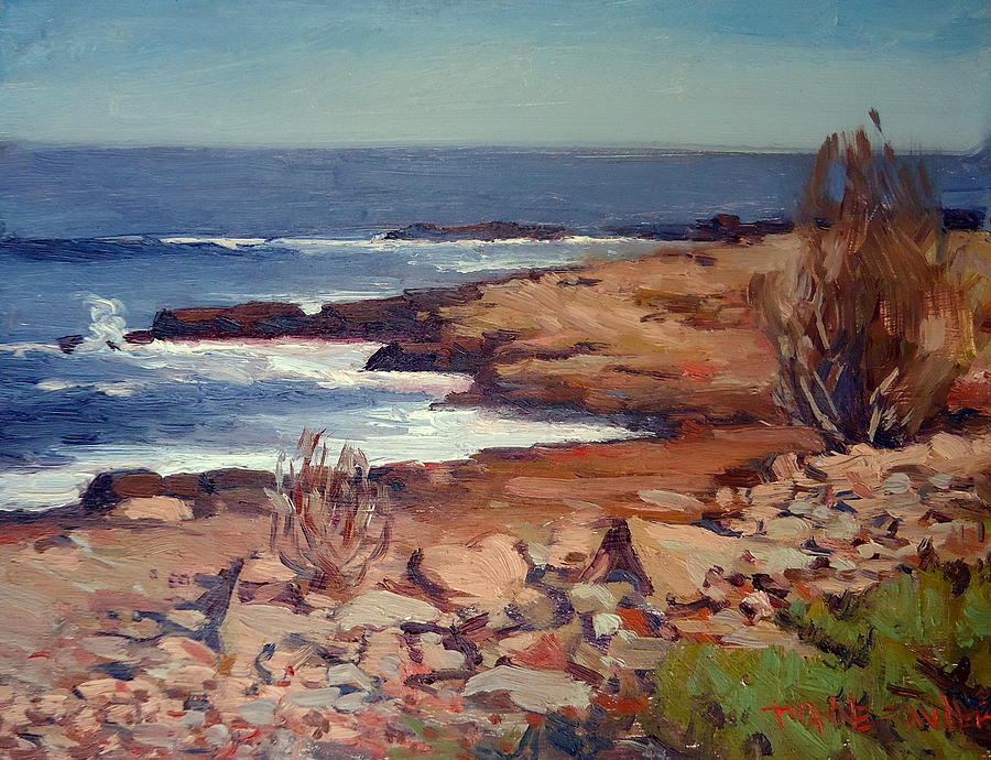 Gloucester Painting - Calm Coast by Dianne Panarelli Miller
