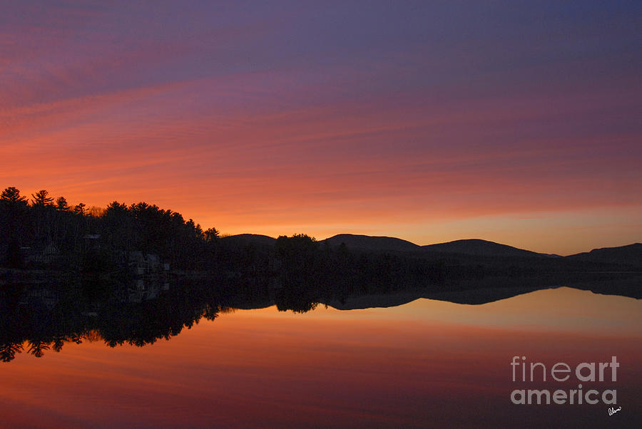 Sunset Photograph - Calm Evening by Alana Ranney