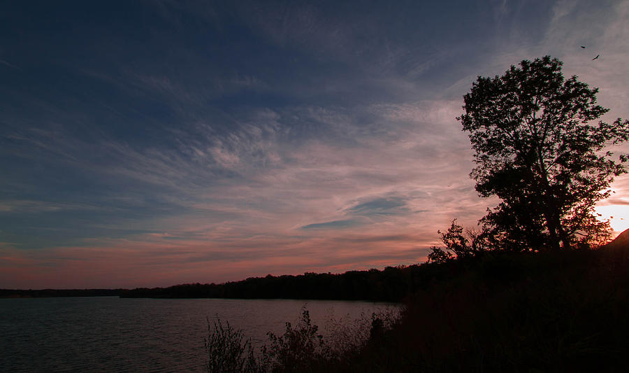 Calm Lake at Sunset Photograph by Haren Images- Kriss Haren