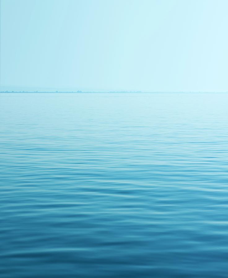 Calm Sea With Horizon Photograph by Science Photo Library Calm Sea With Horizon Photograph by Science Photo Library