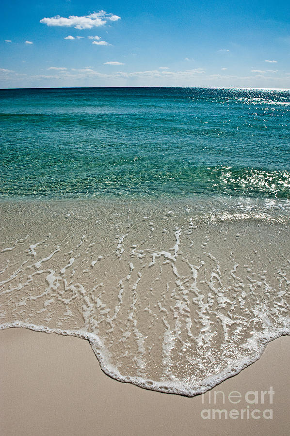 Calm Tranquil Florida Beach Photograph by L Machiavelli - Fine Art America