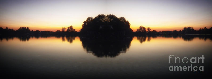 Calm Waters Mirror Image Photograph by Thomas Woolworth