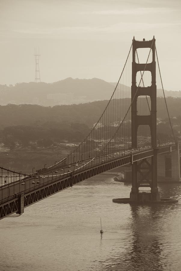 San Francisco Photograph - Calmed Under The Bridge by Eric Tressler