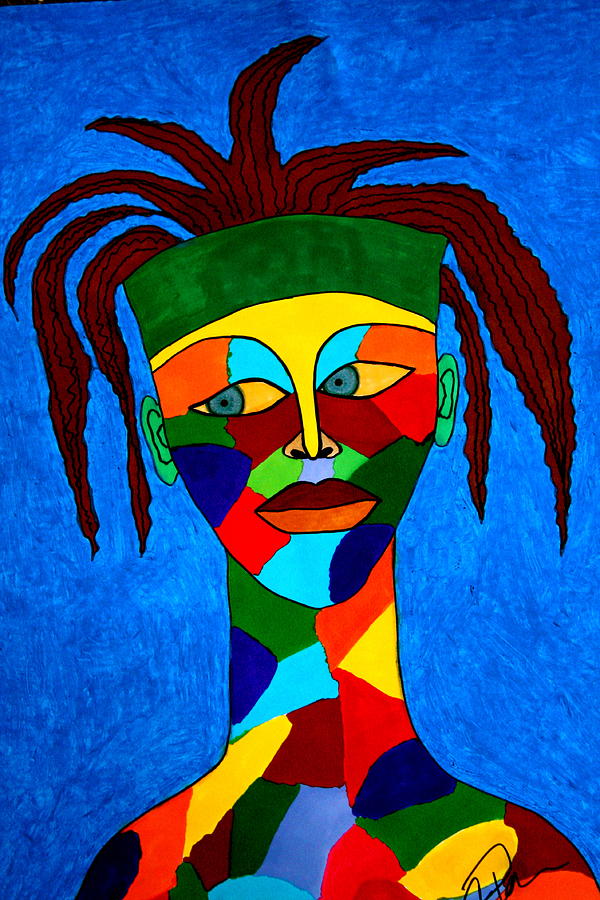 Calypso Man Drawing by Chrissy Pena