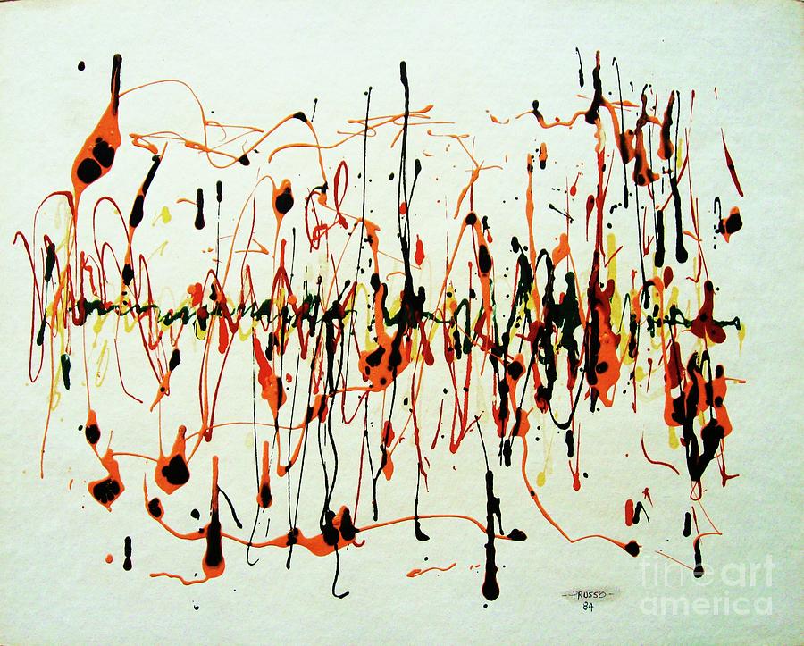 Abstraction Painting - Calypso Ritmo by Thea Recuerdo