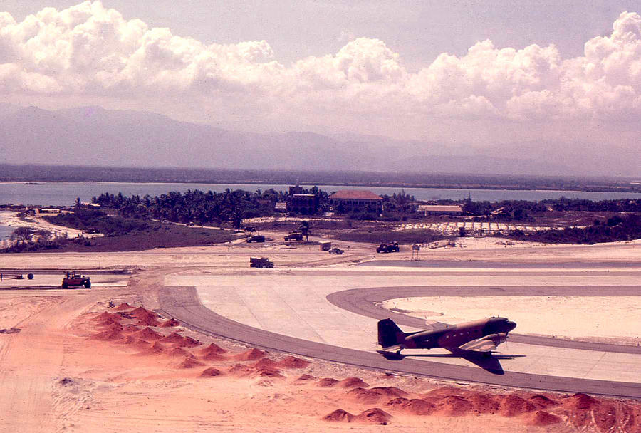 Airfield Photograph - Cam Rahn Bay Airfield by Norman Johnson Airfield Photograph - Cam Rahn Bay Airfield by Norman Johnson