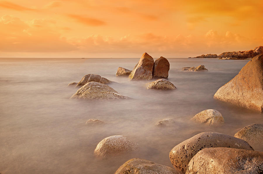 Cam Ranh Beach, Vietnam Photograph by Huyenhoang