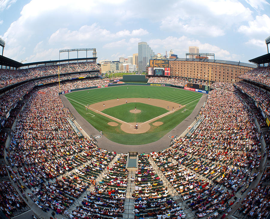 Camden Yards Baltimore Md Photograph by Panoramic Images