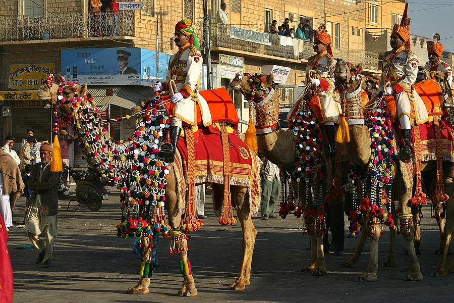 Camel Parade Photograph by Henry Kowalski