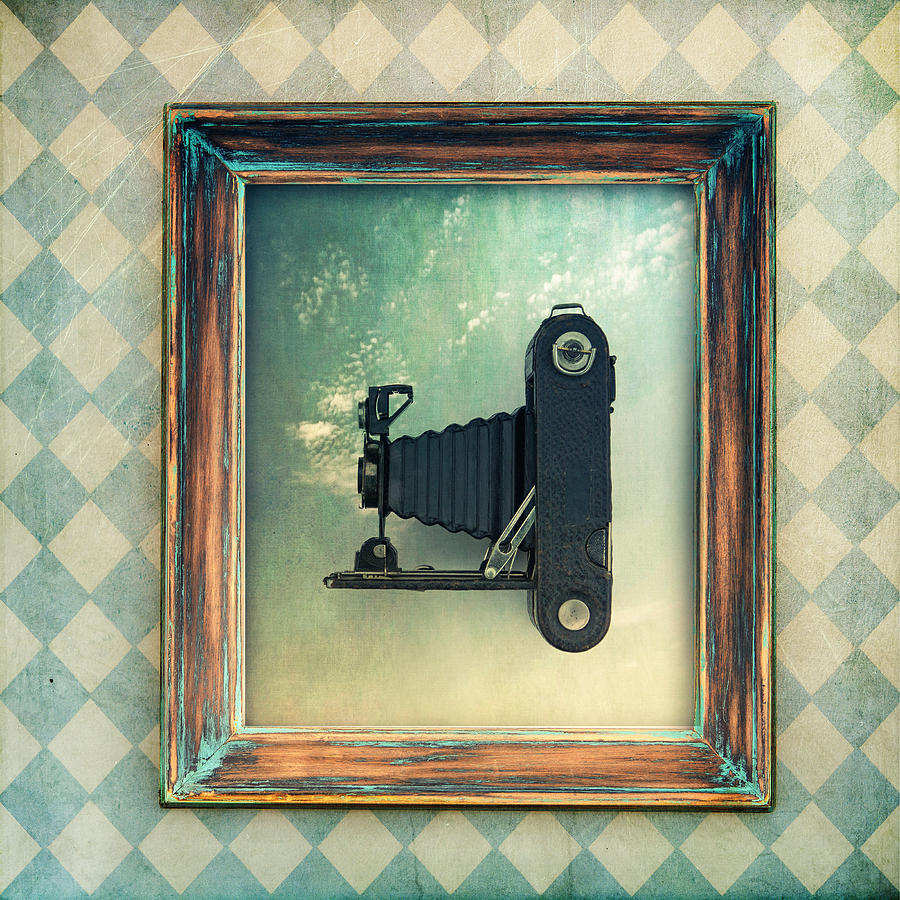 Still Life Photograph - Camera Frame by Peter Chadwick