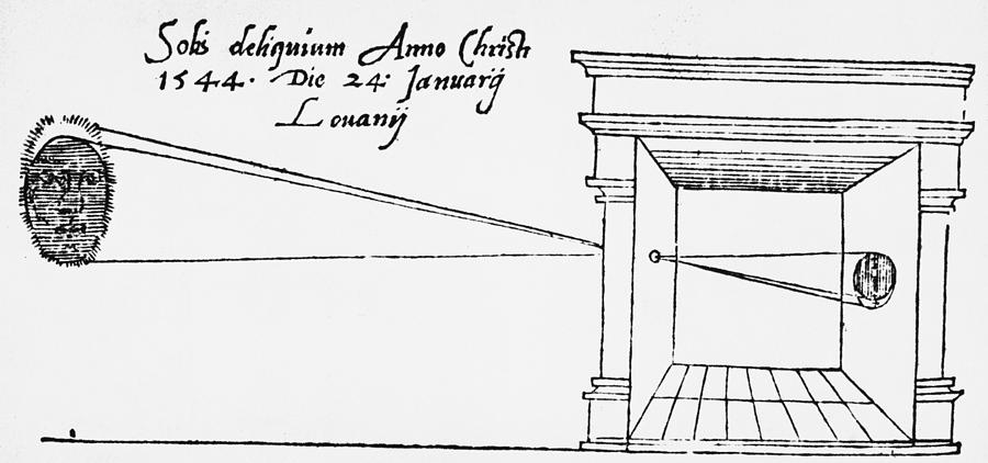 Camera Obscura, 1544 Photograph by Granger