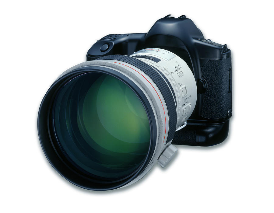 Camera With Telephoto Lens Photograph by Ton Kinsbergen/science Photo Library