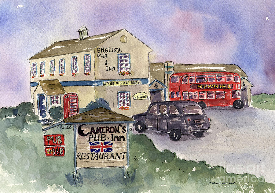 Camerons Pub and Restaurant Painting by Diane Thornton