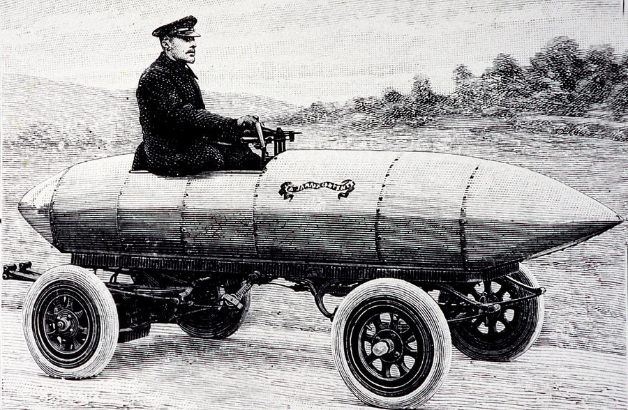 Camille Jenatzys Electric Car Photograph by Cci Archives/science Photo Library