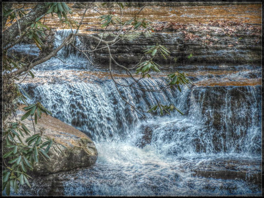 Camp Creek Falls Photograph by Missy Richards