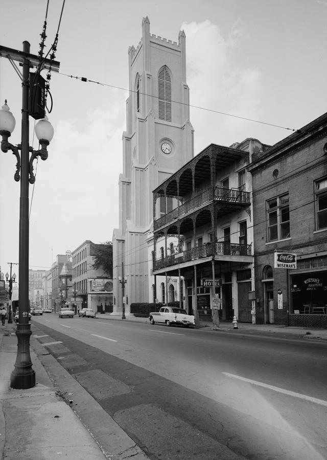 New Orleans Photograph - Camp Street in New Orleans 1963 by Mountain Dreams