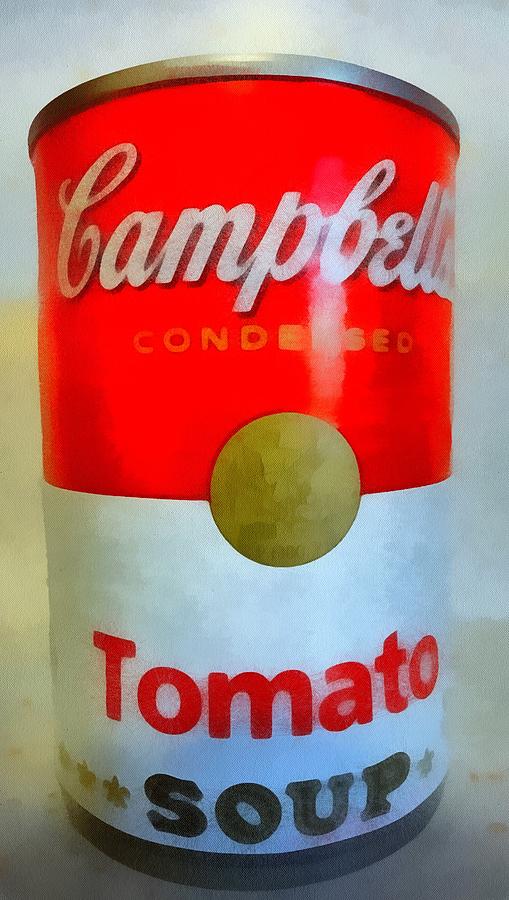 Campbell Soup Can Painting by Dan Sproul