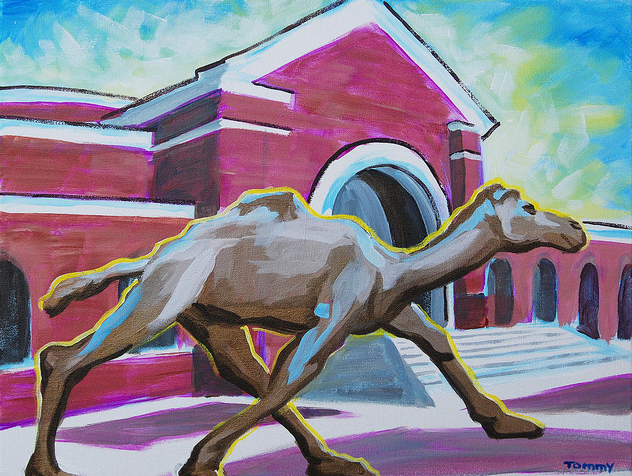 Camel Painting by Tommy Midyette